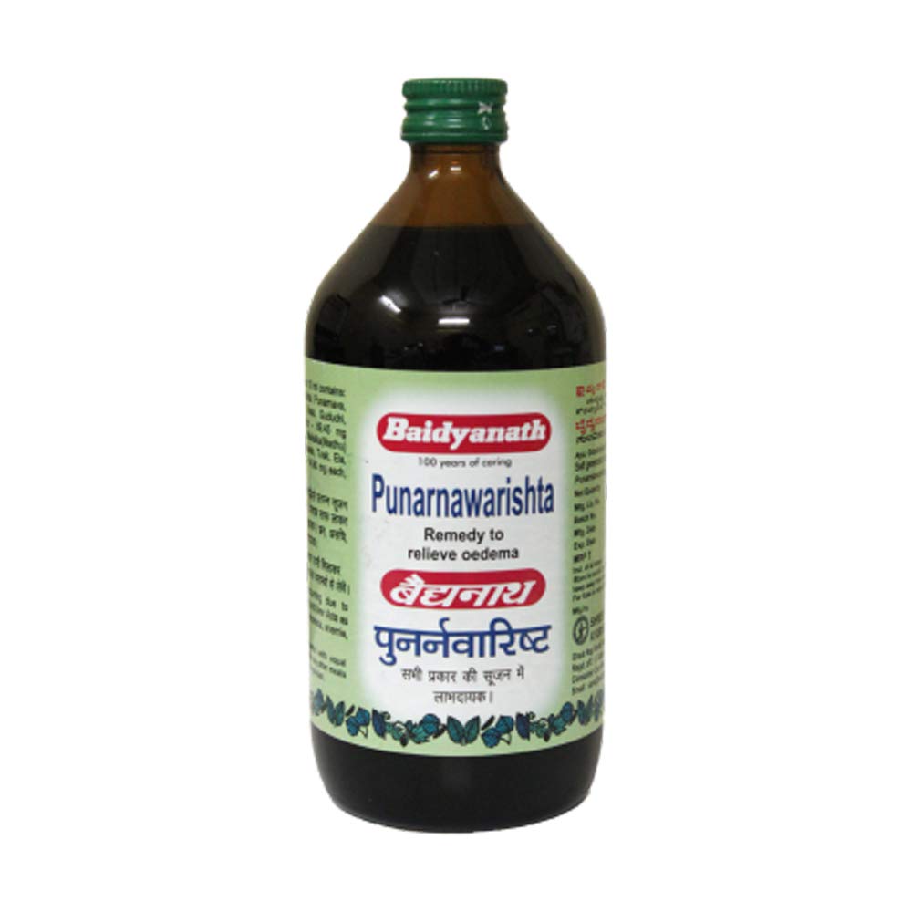 Baidyanath Asli Ayurved Punarnavarishta Remedy To Relieve Oedema  450 Ml