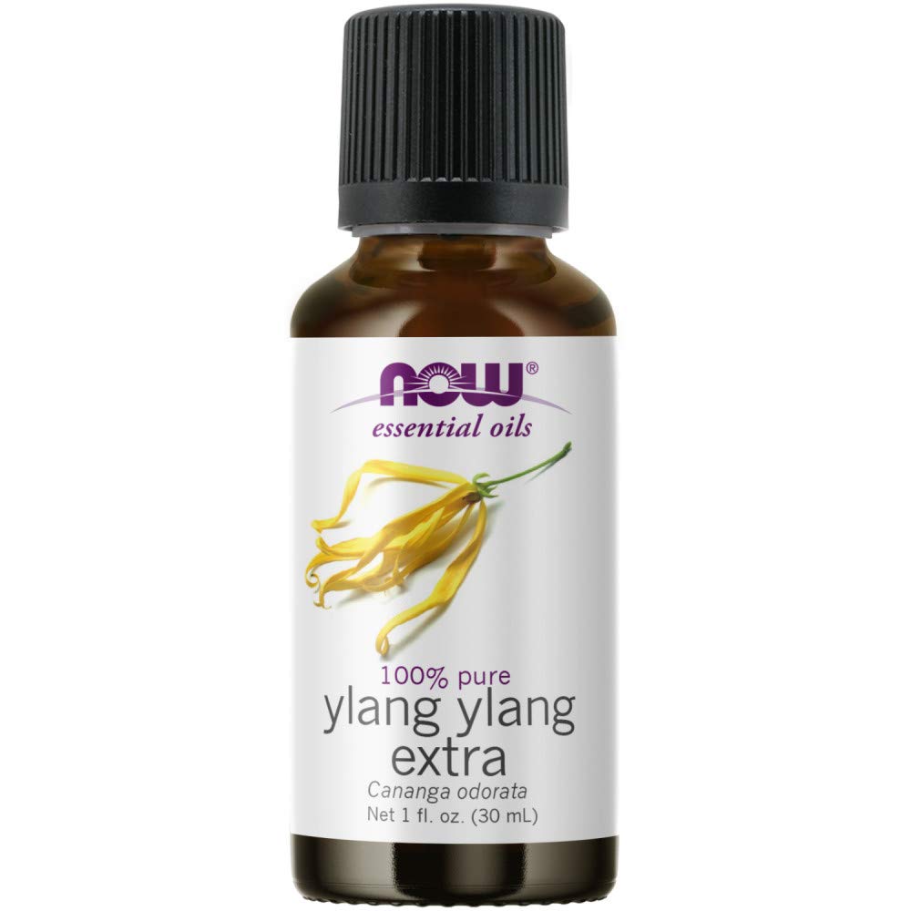 NOW Foods Essential Oils, Ylang Ylang Extra Oil, Comforting Aromatherapy Scent, Steam Distilled, 100% Pure, Vegan, Child Resista