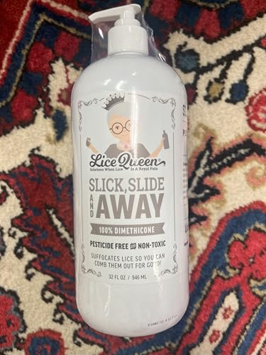 Slick, Slide, & Away - Dimethicone Lice Treatment and Prevention - Gentle, Non-Irritating Formula for All Hair Types