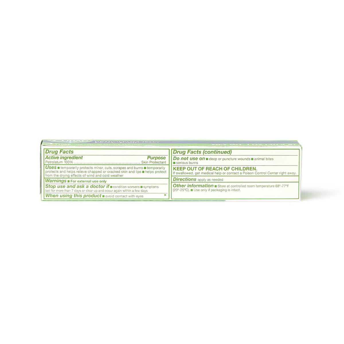CURAD Petroleum Jelly Skin Protectant, Ointment for Dry Cracked Skin, 1 oz Tube (12 Pack)