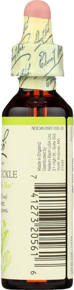 Bach Flower Remedies - Honeysuckle, 20 Milliliter - 3 per case.3