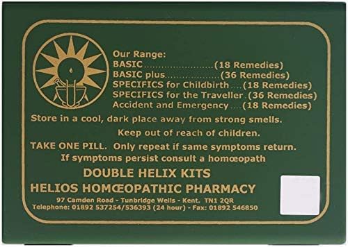 36 Homeopathic Remedy Travel Kit
