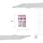 First Aid Only Reusable Hot/Cold Pack, 4 x 6, Pack of 12
