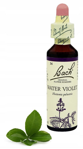 Bach Original Flower Remedies - Water Violet 20ml-packaging may vary