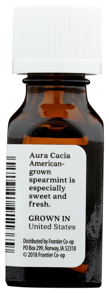 Aura Cacia - Essential Oil Spearmint - 0.5 fl oz