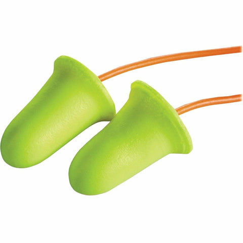3M Ear Plugs, 200 Pairs/Box, E-A-Rsoft FX 312-1260, Corded, Disposable Foam Earplugs, Noise Reduction Rating NRR 33, Drilling, G