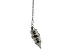Amazing Gemstone Healing Metal Pendulums for Divination, Silver Tear Drop Steel Copper Pendulum High Energy Pendulo de Bronce Pe