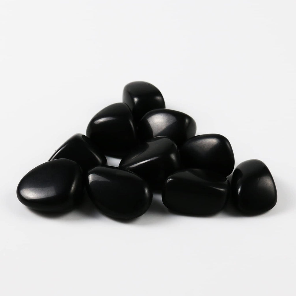 Tumbled Polished Natural Black Obsidian Stones, Crystals and Healing Stones Quartz Bulk for Wicca, Reiki, Healing Energy, Chakra