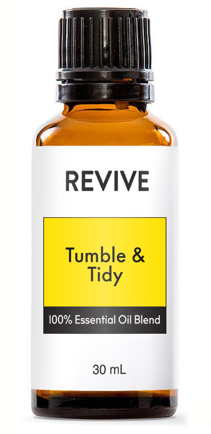 Tumble & Tidy Essential Oil Blend 30mL by Revive Essential Oils - 100% Pure Therapeutic Grade, for Diffuser, Humidifier, Massage