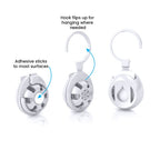 Aromahouse Aromapod Natural Airflow Personal Essential Oil Diffuser with 5 Unscented Refill Pads for Bedroom, Bathroom, Kitchen,