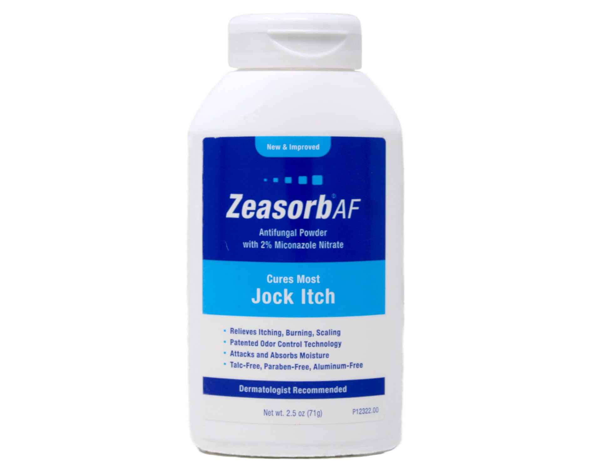 Zeasorb Antifungal Treatment Powder, Jock Itch, 2.5 Ounce (Pack of 2)
