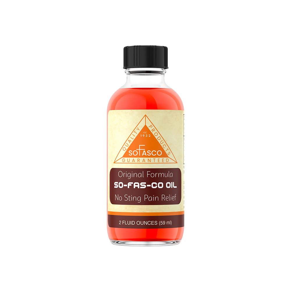 SO-FAS-CO Red Oil, 2 Ounce Bottle