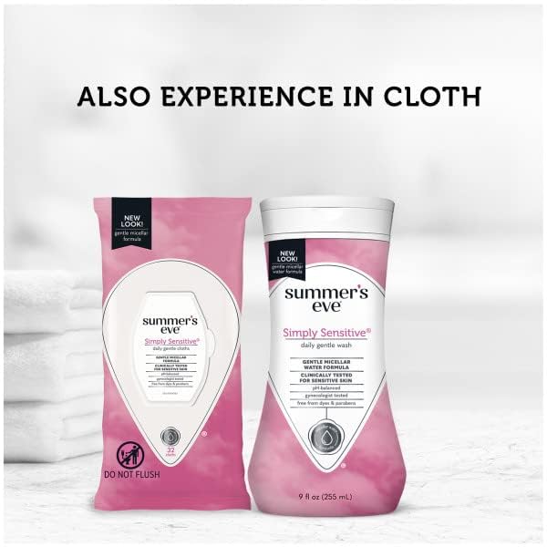 Summer's Eve Cleansing Wash Sensitive Skin 9 Fl Oz (Pack of 10)