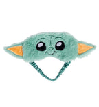 Star Wars Grogu Sleep Mask, Soft and Cozy Plush Fabric, Eye Shade, Kids & Adults, Great Gift for Star Wars Fans, Keeps Hair Neat