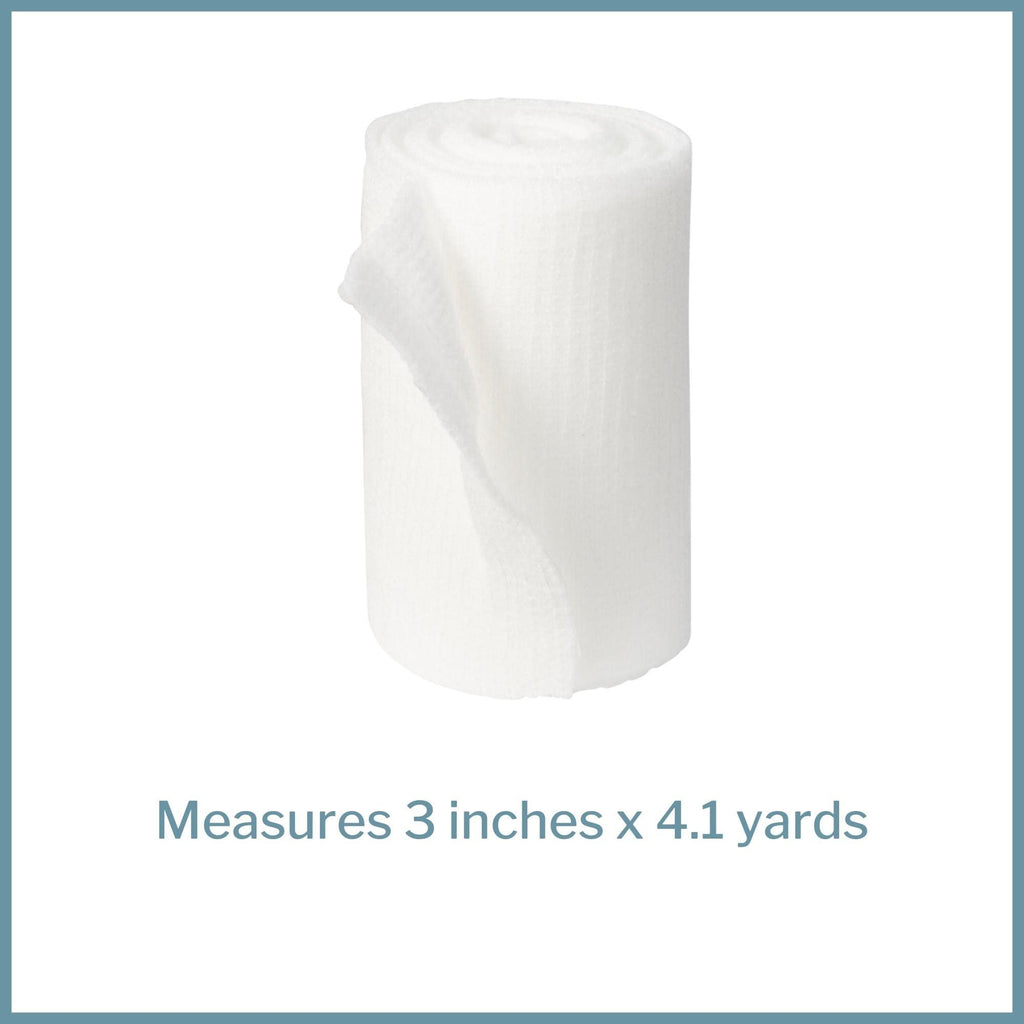 McKesson Conforming Stretch Gauze Bandages, Sterile, 3 in x 4 1/10 yd, 96 Count