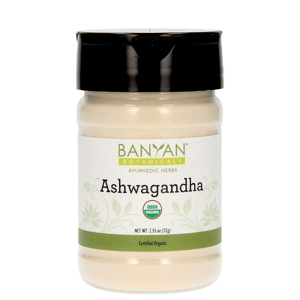Banyan Botanicals Organic Ashwagandha Powder - Withania somnifera - for Vitality, a Healthy Immune System, Stress Relief, More* 