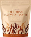 YARELI Colloidal Oatmeal, 2lb (32oz), Bath Powder for Relief of Dry Itchy Skin Due to Eczema and Psoriasis, for Adults, Baby and