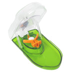 Ezy Dose Pill Cutter with Safety Shield, Safely Cut Pills and Vitamins, Pill Splitter, Retractable Blade Guard, Green