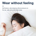 Noise Reduction Earplugs - Super Soft, Reusable Hearing Protection in Flexible Silicone Earplugs for Sleep, Noise Sensitivity &