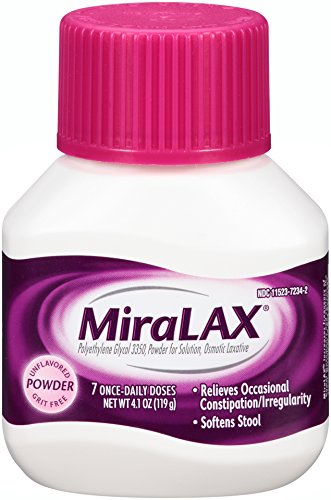 MIRALAX 7DOSE 4.1OZ (119G) 3PC INNER