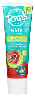 Toms of Maine Silly Strawberry Childrens Anticavity Toothpaste, 5.1 Ounce