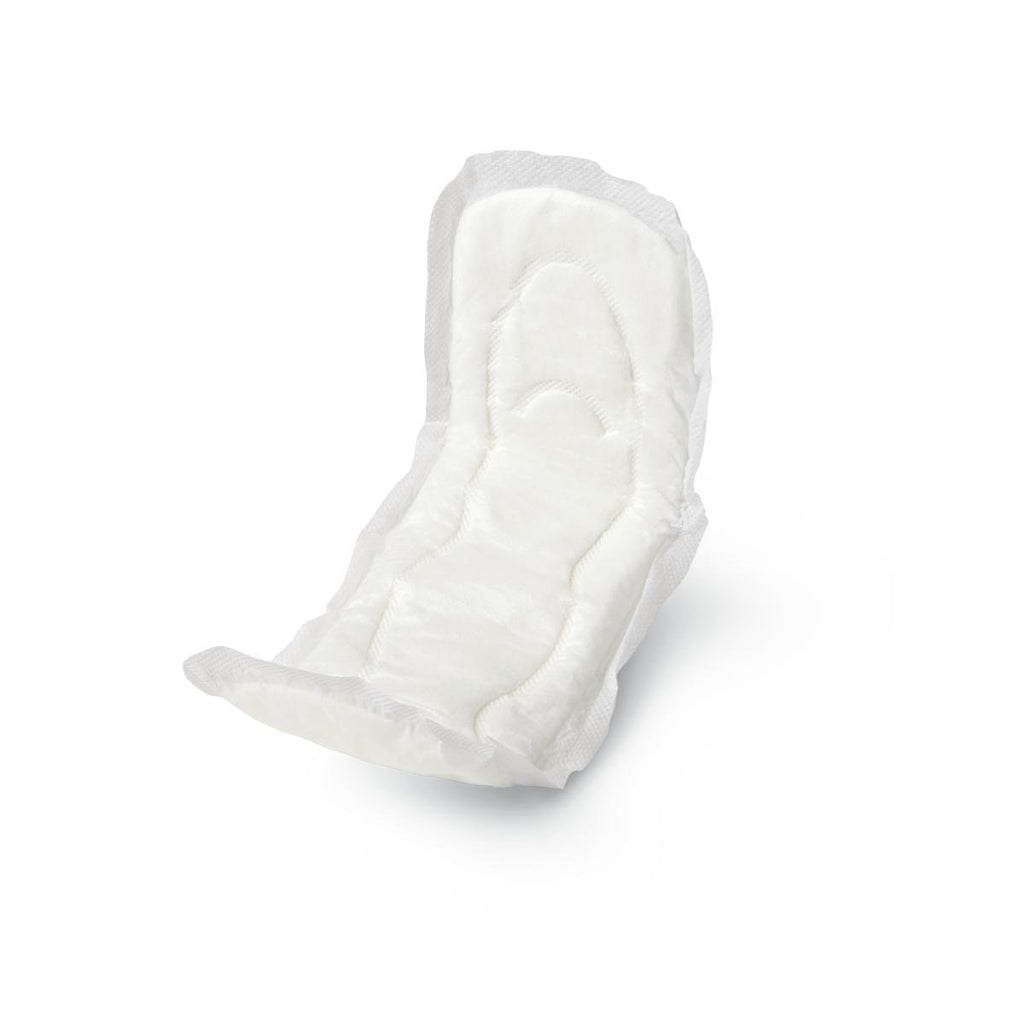 Medline Maxi Sanitary Pads with Adhesive Strip, 11'', Individually Wrapped (Pack of 288)