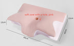 Space Cotton Memory Foam Pillow – Slow-Rebound Sleep Pillow in 5 Colors, Non-Porous or Ventilated