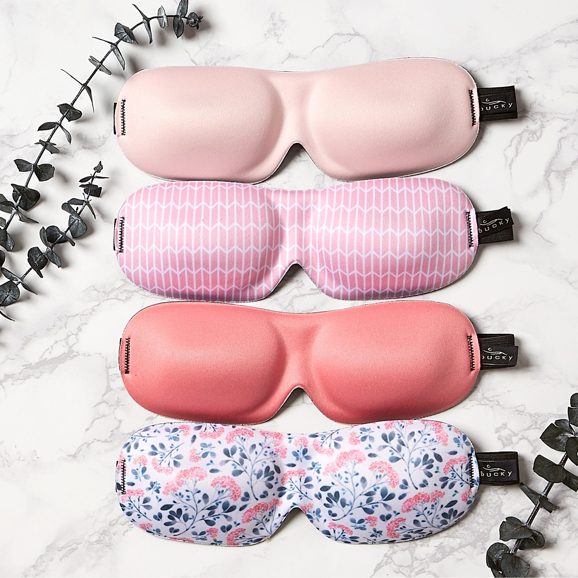 Bucky 40 Blinks Eye Mask, Peony Pink