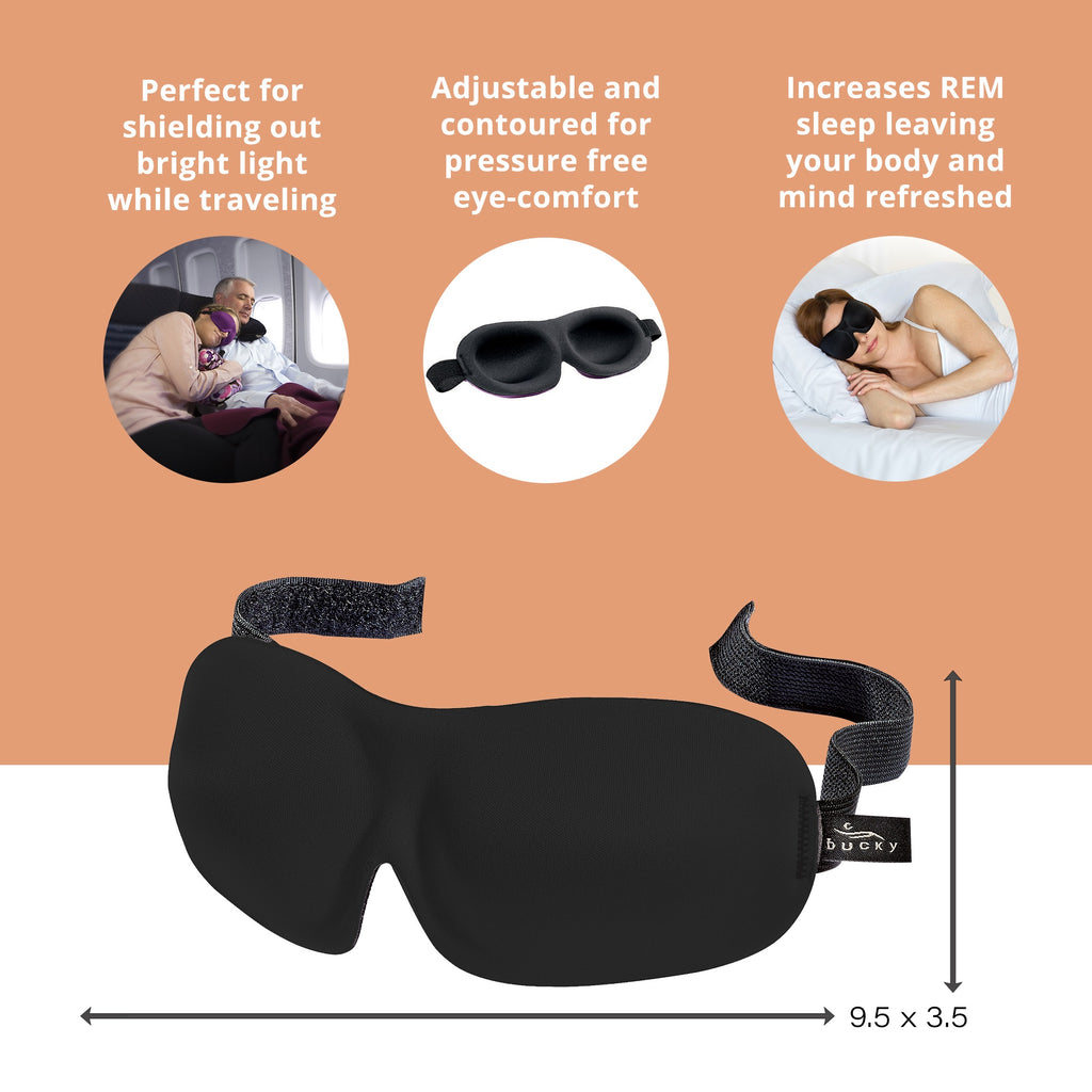 Bucky 40 Blinks Eye Mask, Brown
