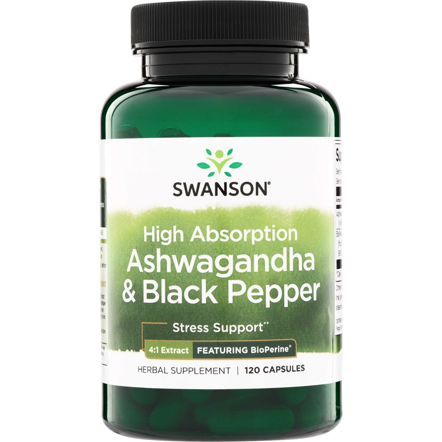 High Absorption Ashwagandha & Black Pepper - Featuring BioPerine