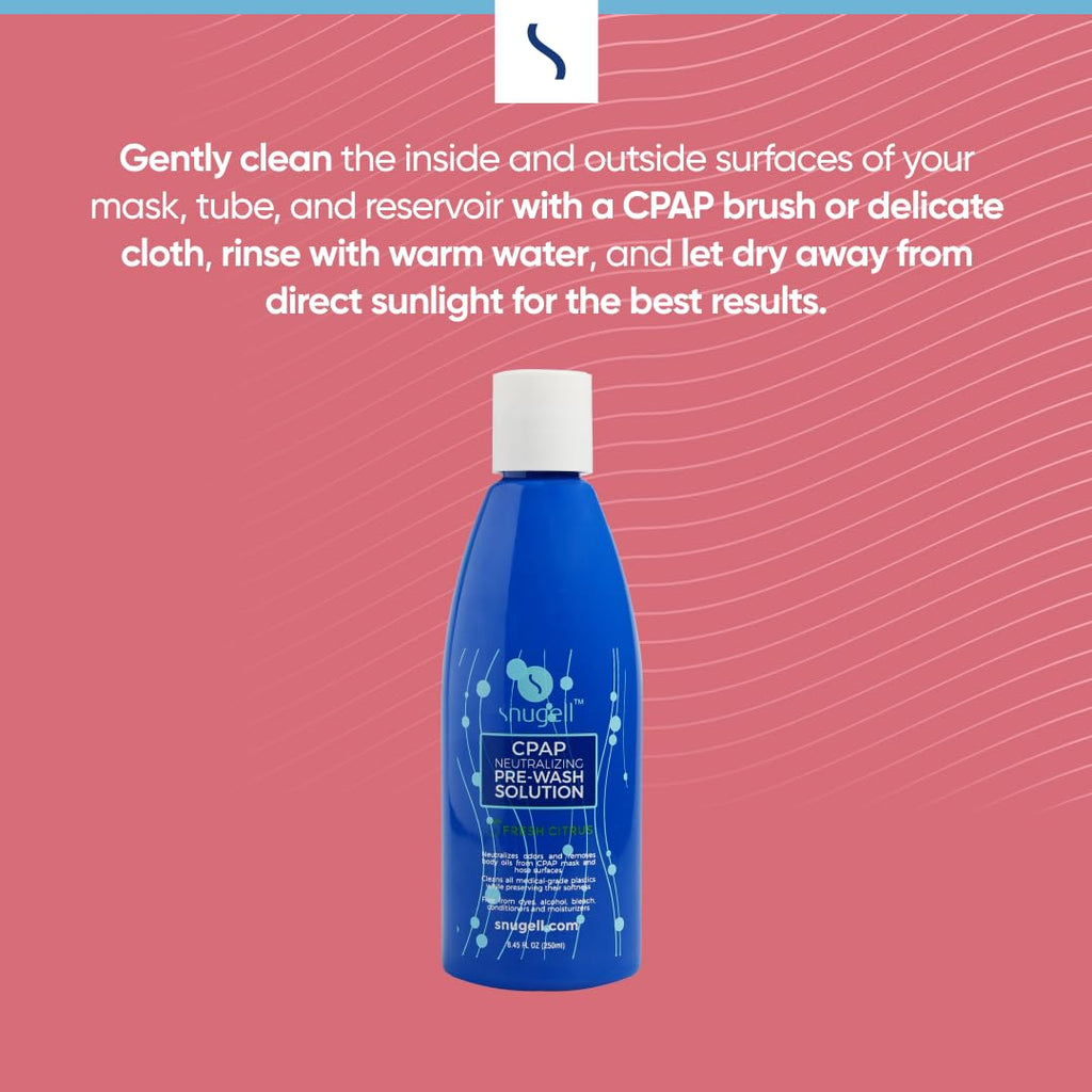 CPAP Neutralizing Pre-Wash Solution - Fresh Citrus Scent