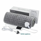 Electric Heating Pad, 60 × 30 cm, Gray