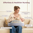 Memory Foam Nursing & Baby Pillow – Soft Support Cushion