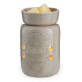CANDLE WARMERS ETC Midsized Illumination Fragrance Warmer- Light-Up Warmer For Warming Scented Candle Wax Melts and Tarts or Ess