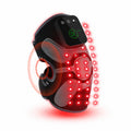 Red Light Therapy Knee Massager 660nm & 850nm, Heated Vibration Knee Brace Cordless Rechargeable 5000mAh, Timer & Pulse Modes fo
