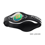 Power Balance The Original Genuine Performance Wristband, Silicone Rubber Wristbands Bracelets Sports Bracelet Wristband for Men