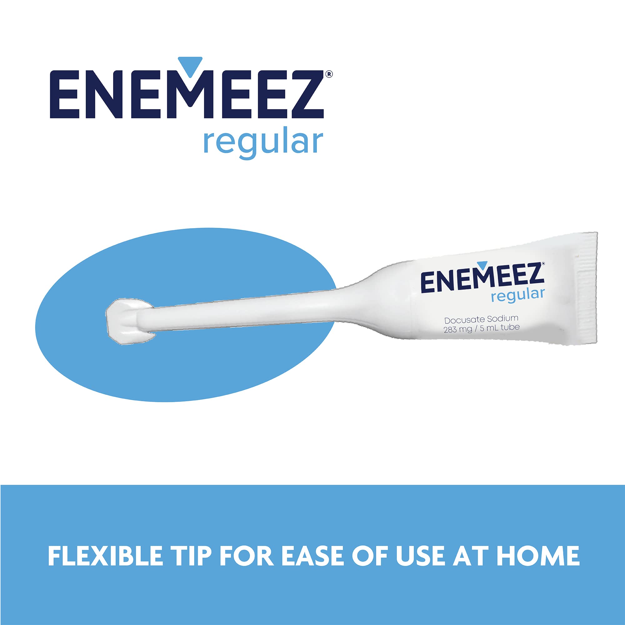 Enemeez Docusate Sodium Mini Enema ml, Clear, 0.84 Fl Oz