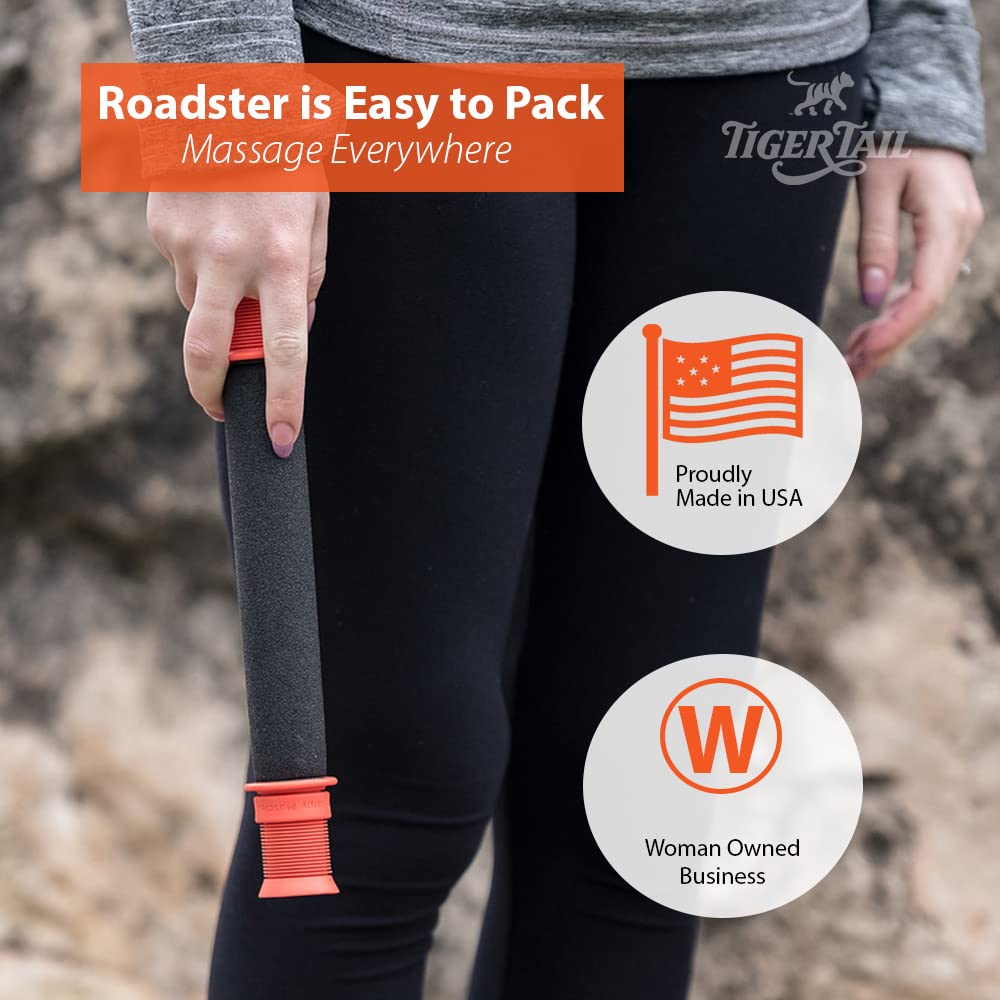 Tiger Tail Massage Stick, 22, Massage Therapy on The Go, Relieve Sore Muscles, Foam Roller Prevent Injury, Speed Recovery, Impro