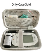 Hard Shell Diabetic Supplies Bag Carrying Case Organizer For Diabetes Testing Kit, Blood Glucose Monitor Kit with Meter, Blood S