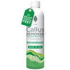 Lee Beauty Professional Callus Remover for Feet - Peppermint, Powerful Formulation - Extra Strength Gel, Home Pedicure Foot Spa 