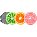INVODA 4PCS Pill Cases Weekly Pill Organizer 7 Day Pill Box with 1Pcs Felt Storage Pouch Small Cute Pill Container (Pill Box +De