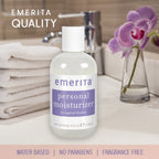 Emerita Personal Moisturizer with Aloe and Vitamin E, 4-Ounce Bottles (Pack of 2)