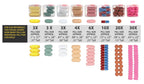 AM/PM 31 Day Monthly Pill Organizer Holder with Removable Medication Pods and Bonus Medical Alert Card - Blue for Morning & Grey