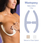 Biodermis Epi-Derm Mastopexy Anchor Shape Silicone Scar Tape for Breast Reduction & Reconstruction Surgery, Scar Sheets for Flat