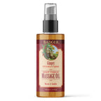 Badger - Deep Tissue Massage Oil, Ginger with Arnica & Cayenne, Certified Organic Massage Oil, Warm & Soothe, Massage Oil for So