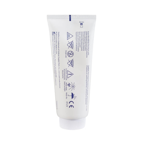 Covidien Vaseline 3.25 Oz Tube - 100% White Petrolatum Skin Moisturizer for Dry Skin, Soothing Whole Body Jelly