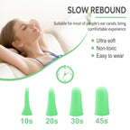 LYSIAN Ultra Soft Foam Earplugs for Sleep Sound Proof-38dB SNR Noise Free Ear Plugs for Sleeping Noise Cancelling, Snoring, Shoo