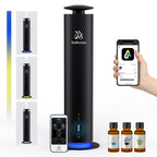 2ndAroma Waterless Scent Diffuser Starter Kit, Diffusers for Home Office Hotel 1000 Sq Ft Coverage, Cordless Essential Oil Diffu