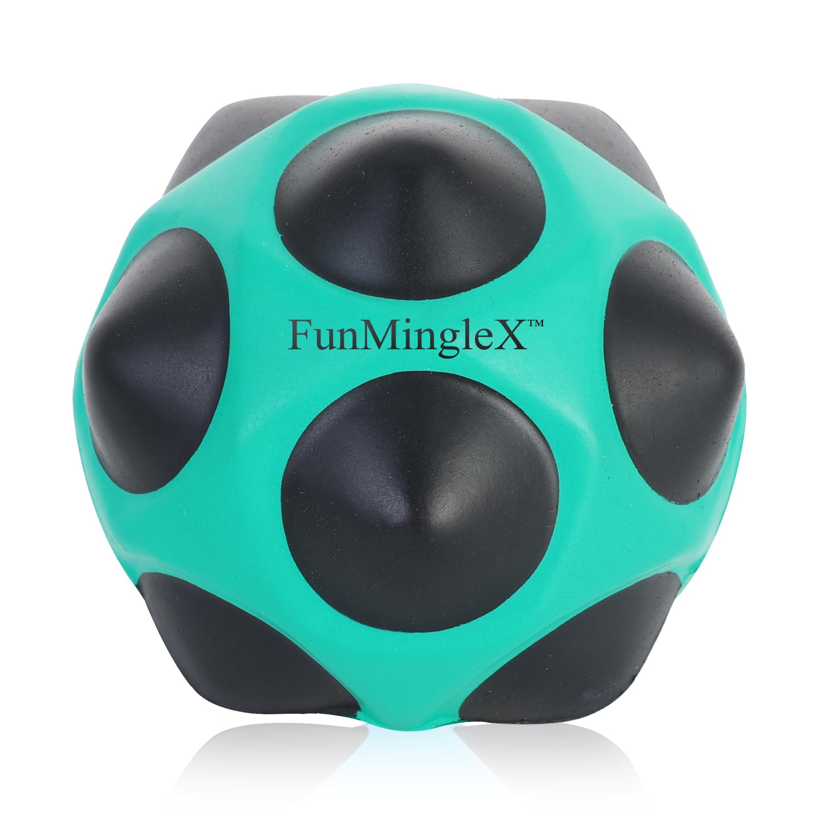 FunMingleX Bouncy Balls, Playground Ball; Super High Bounce Ball for All Ages, Astro Ball,Athlete Training Ball,Perfect for Acti