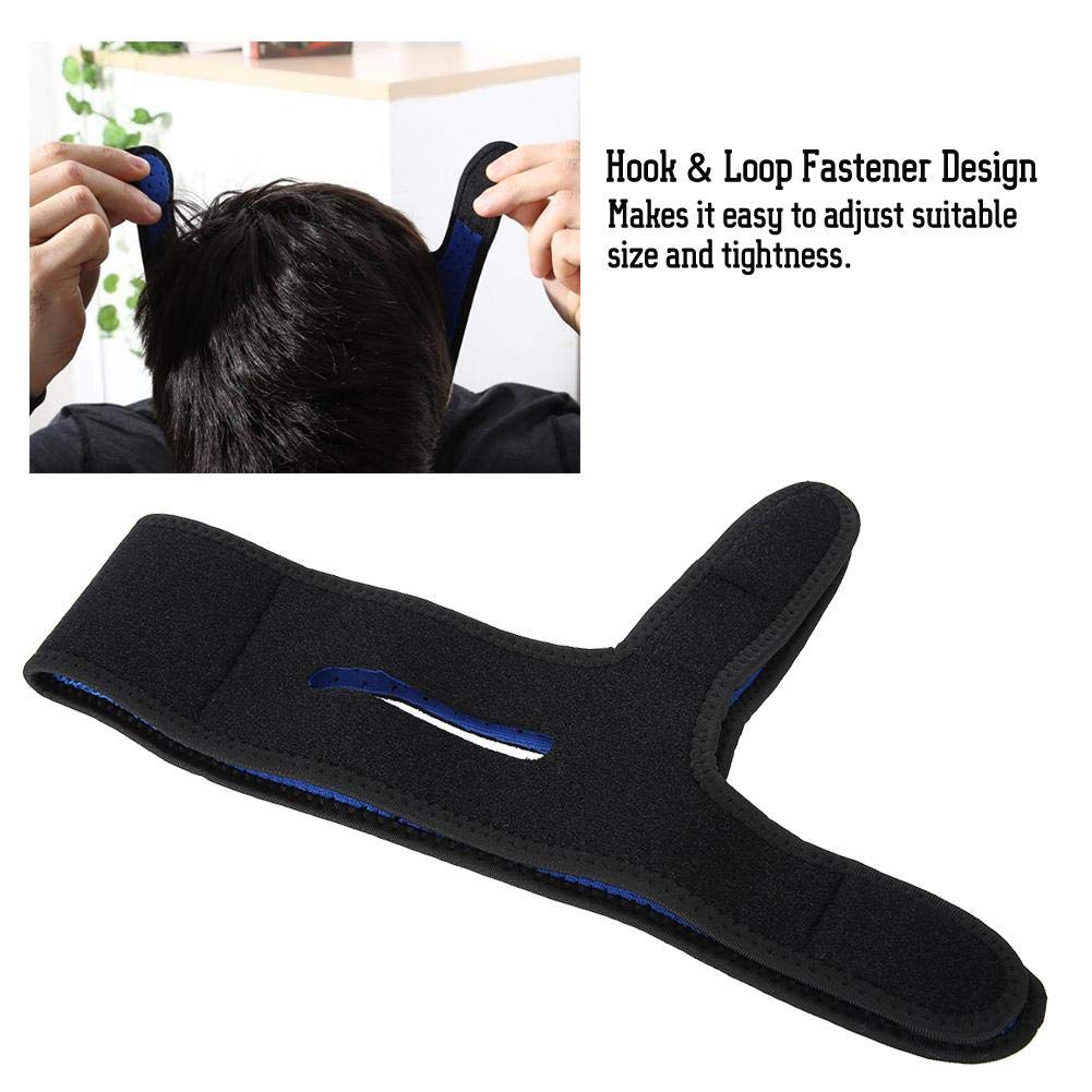 Anti Snoring Chin Strap, Unisex Sleeping Belt Headband Jaw Support Facial Lifting Strap Belt Comfortable Snore Reduction Relief